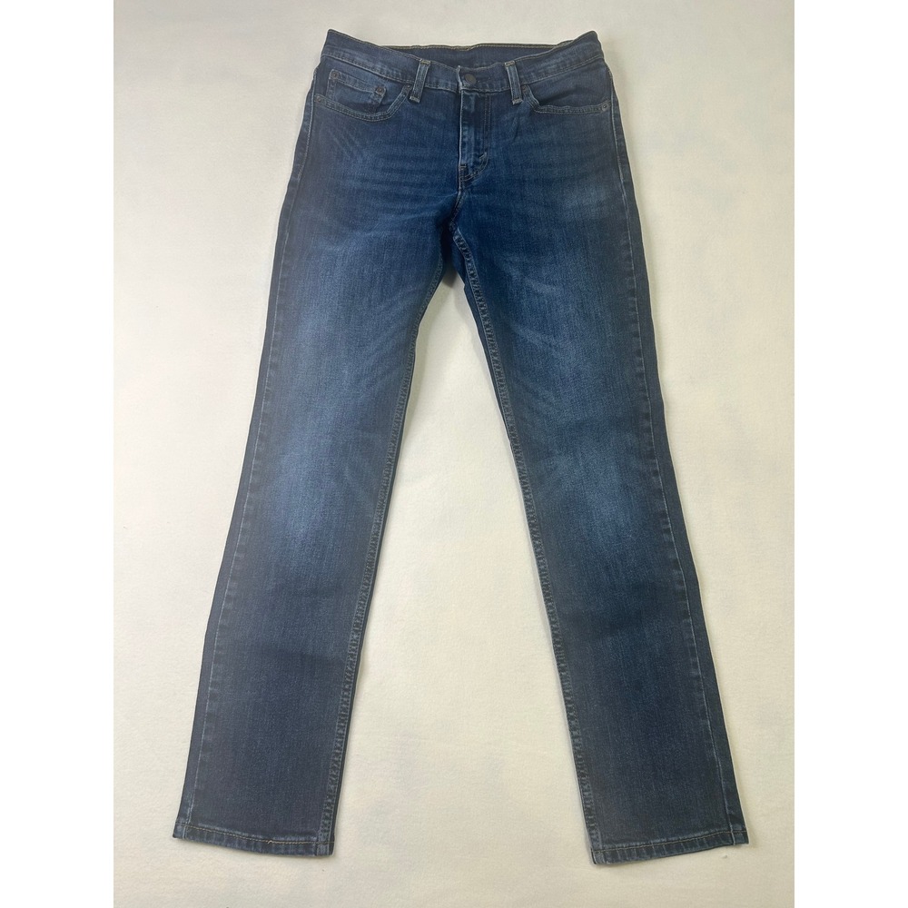 Levis‎ 511 Slim Fit Jeans Mens 30x32 Dark Wash Blue Denim Pants 04511-4318